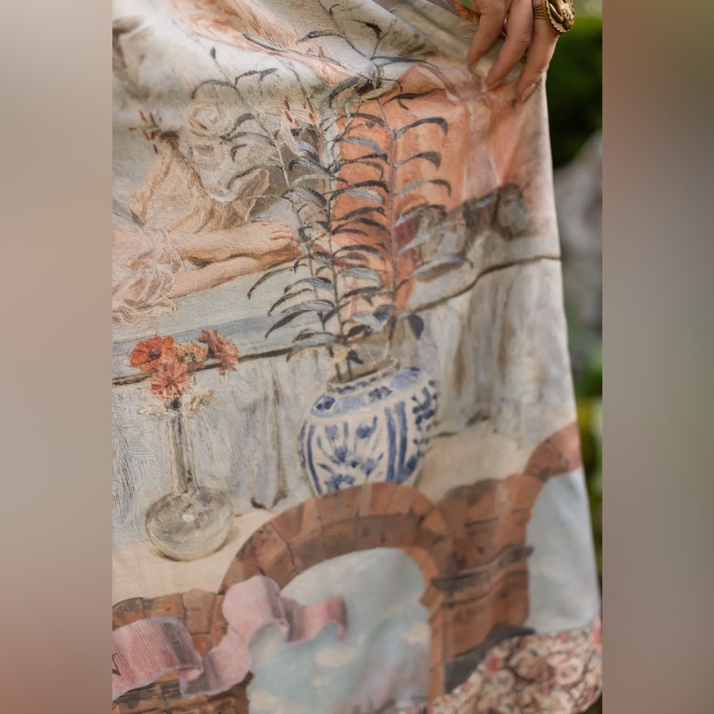 ⭐️Market of ⭐️ Imaginarium Boheme Long Dress with Moon - Picture 8 of 17